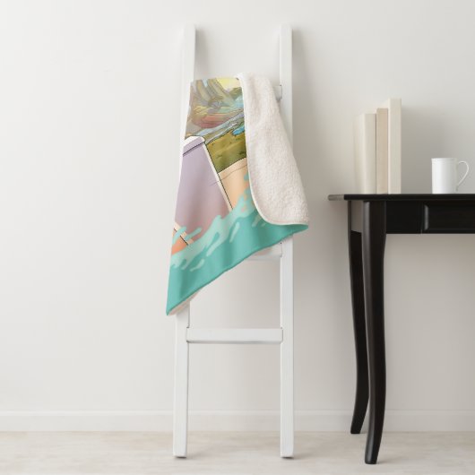 RICK EN MORTY™ | Privé-plaats van Rick Sherpa Deken (In situ)