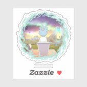 RICK EN MORTY™ | Privé-plaats van Rick Sticker (Vel)