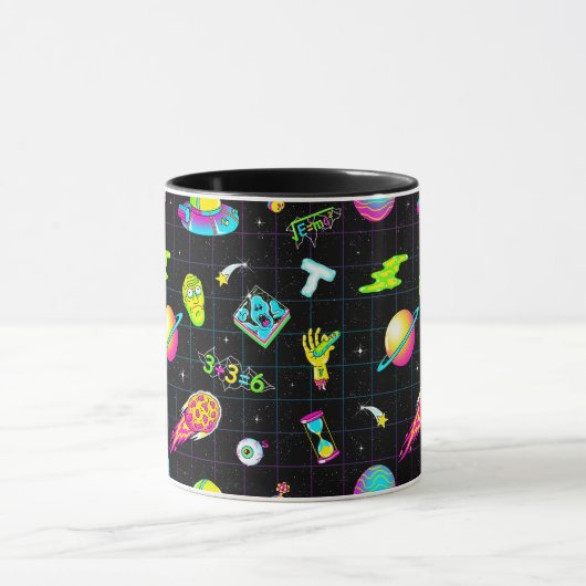 RICK EN MORTY™ | Psychedelic Season 3 Patroon Mok (Midden)