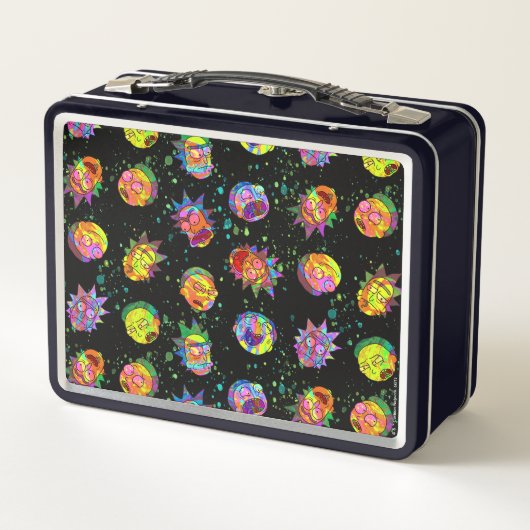 RICK EN MORTY™ | Psychedelic Swirl Pattern (Achterkant)