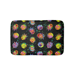 RICK EN MORTY™   Psychedelic Swirl Pattern Badmat