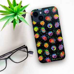RICK EN MORTY™ Psychedelic Swirl Pattern Case-Mate iPhone 14 Hoesje