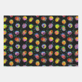 RICK EN MORTY™ | Psychedelic Swirl Pattern Inpakpapier Vel (Voorkant)