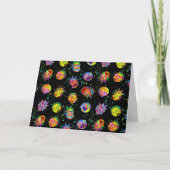 RICK EN MORTY™ | Psychedelic Swirl Pattern Kaart (Voorkant)