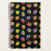 RICK EN MORTY™ | Psychedelic Swirl Pattern Planner (Voorkant)