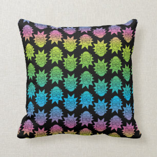 RICK EN MORTY™ Rainbow Rick Head-patroon Kussen