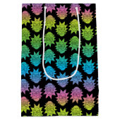 RICK EN MORTY™ | Rainbow Rick Head-patroon Medium Cadeauzakje (Achterkant)