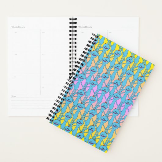RICK EN MORTY™ | Regenboog de heer Meeseeks Patter Planner (Display)