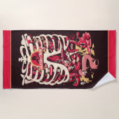 RICK EN MORTY™ | Rib Cage van het anatomiepark Strandlaken (Voorkant)