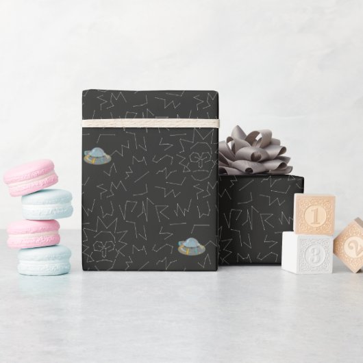RICK EN MORTY™ | Rick Constellation Pattern Cadeaupapier (Baby Shower)