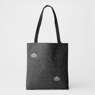 RICK EN MORTY™   Rick Constellation Pattern Draagtas