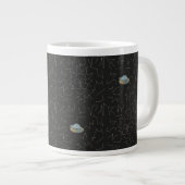 RICK EN MORTY™ | Rick Constellation Pattern Extra Grote Beker (Voorkant rechts)