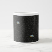 RICK EN MORTY™ | Rick Constellation Pattern Extra Grote Beker (Voorkant)