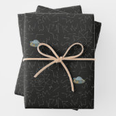 RICK EN MORTY™ | Rick Constellation Pattern Inpakpapier Vel (In situ)