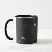 RICK EN MORTY™ | Rick Constellation Pattern Mok (Links)