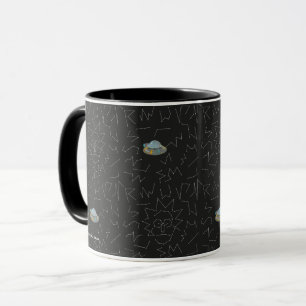 RICK EN MORTY™ Rick Constellation Pattern Mok