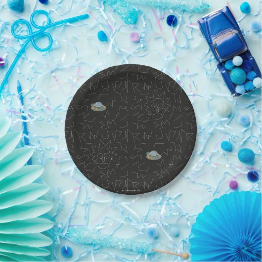 RICK EN MORTY™ | Rick Constellation Pattern Papieren Bordje (Feest)