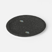 RICK EN MORTY™ | Rick Constellation Pattern Papieren Bordje (Gekanteld)