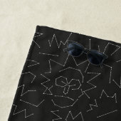 RICK EN MORTY™ | Rick Constellation Pattern Strandlaken (In situ)