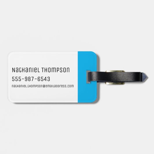 RICK EN MORTY™ | Rick, Morty en Summer Bagagelabel (Achterkant horizontaal)