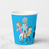 RICK EN MORTY™ | Rick, Morty en Summer Papieren Bekers (Voorkant)