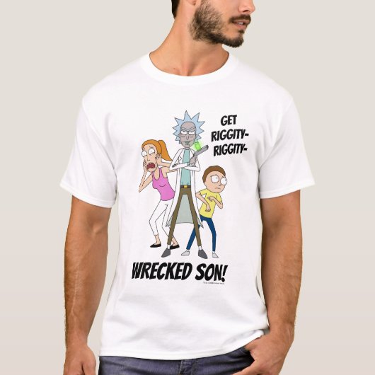 RICK EN MORTY™ | Rick, Morty en Summer T-shirt (Voorkant)
