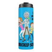 RICK EN MORTY™ | Rick, Morty en Summer Thermosbeker (Voorkant)