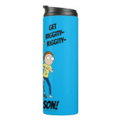 RICK EN MORTY™ | Rick, Morty en Summer Thermosbeker (Geroteerd rechts)