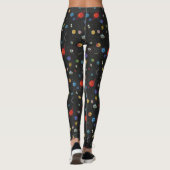RICK EN MORTY™ | Ruimtepatroon Leggings (Achterkant)