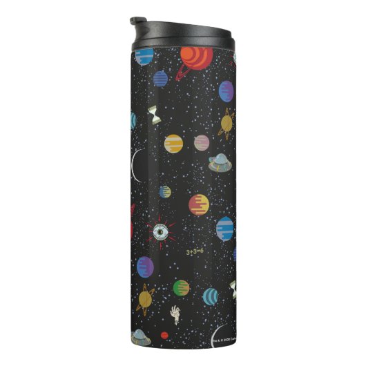 RICK EN MORTY™ | Ruimtepatroon Thermosbeker (Geroteerd rechts)