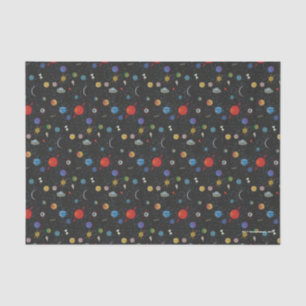 RICK EN MORTY™   Ruimtepatroon Tissuepapier