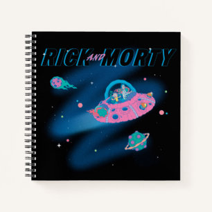 RICK EN MORTY™ Ruimtevaart Notitieboek