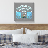 RICK EN MORTY™ | Schrapping van de wet Canvas Afdruk (Insitu (Slaapkamer))