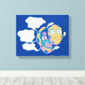 RICK EN MORTY™ | SHOW ME WAT JE HEBT CANVAS AFDRUK (Insitu (Houten vloer))