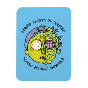 RICK EN MORTY™ Steekproefbiljet voor 'Morty Fl Magneet