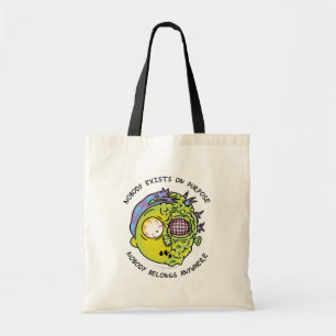 RICK EN MORTY™ Steekproefbiljet voor 'Morty Fl Tote Bag