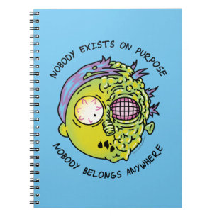 RICK EN MORTY™ Steekproefbiljet voor 'Morty Fly' Notitieboek