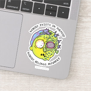 RICK EN MORTY™   Steekproefbiljet voor 'Morty Fly' Sticker