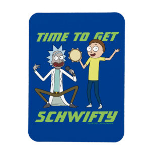 RICK EN MORTY™  Tijd om Schwifty te krijgen Magneet