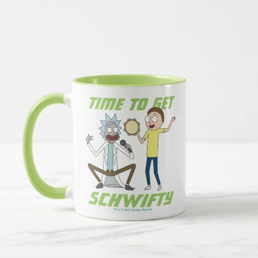RICK EN MORTY™ | Tijd om Schwity te halen Mok (Links)