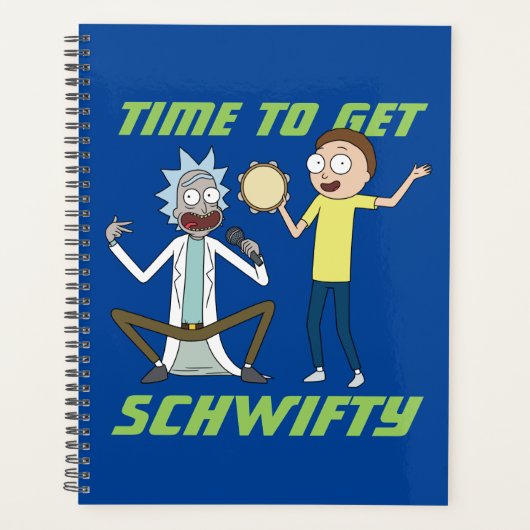 RICK EN MORTY™ | Tijd om Schwity te halen Planner (Voorkant)