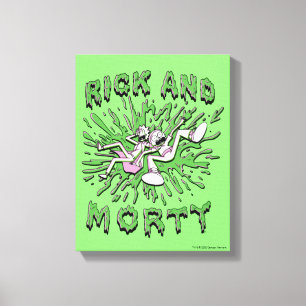 RICK EN MORTY™ Tot zuur Vat Canvas Afdruk