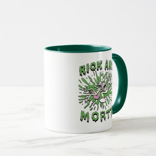 RICK EN MORTY™ | Tot zuur Vat Mok (Voorkant rechts)