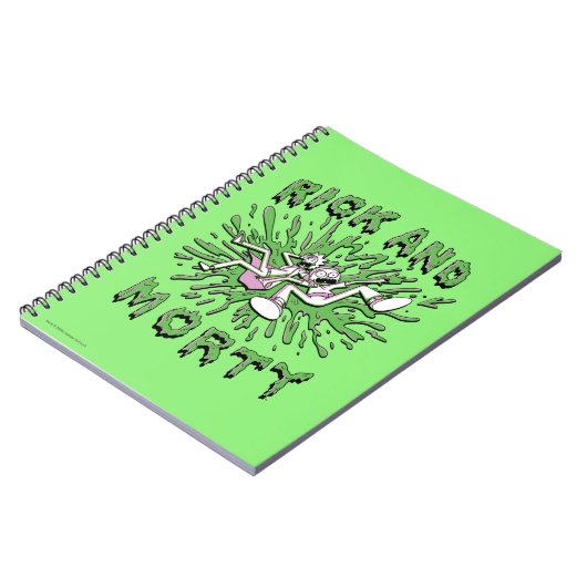 RICK EN MORTY™ | Tot zuur Vat vallen Notitieboek (Linkerzijde)