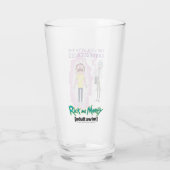 RICK EN MORTY™ | U leeft met de gevolgen Glas (Achterkant)