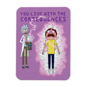 RICK EN MORTY™ | U leeft met de gevolgen Magneet (Verticaal)
