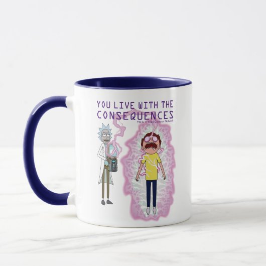 RICK EN MORTY™ | U leeft met de gevolgen Mok (Links)