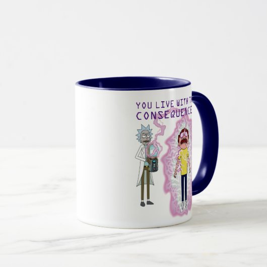 RICK EN MORTY™ | U leeft met de gevolgen Mok (Voorkant rechts)