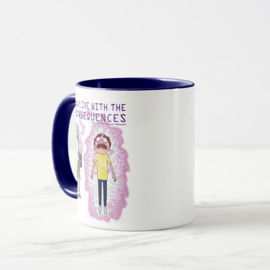 RICK EN MORTY™ | U leeft met de gevolgen Mok (Voorkant links)