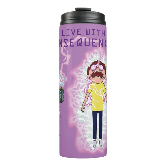 RICK EN MORTY™ | U leeft met de gevolgen Thermosbeker (Voorkant)